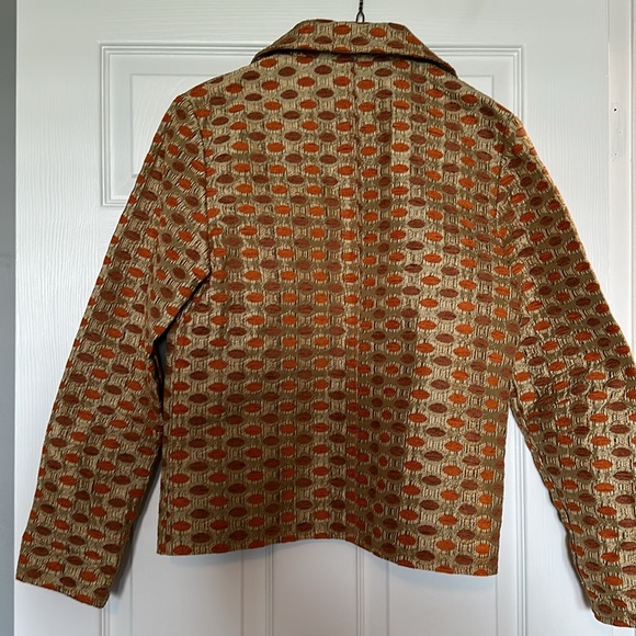 Hand made gold/orange jacket - Picture 3 of 10